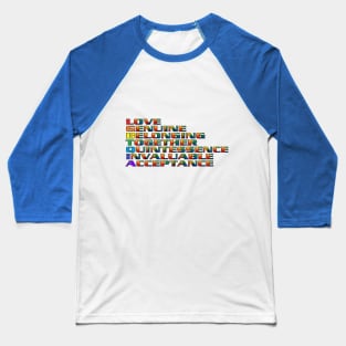 LGBTQIA - A meaning Baseball T-Shirt